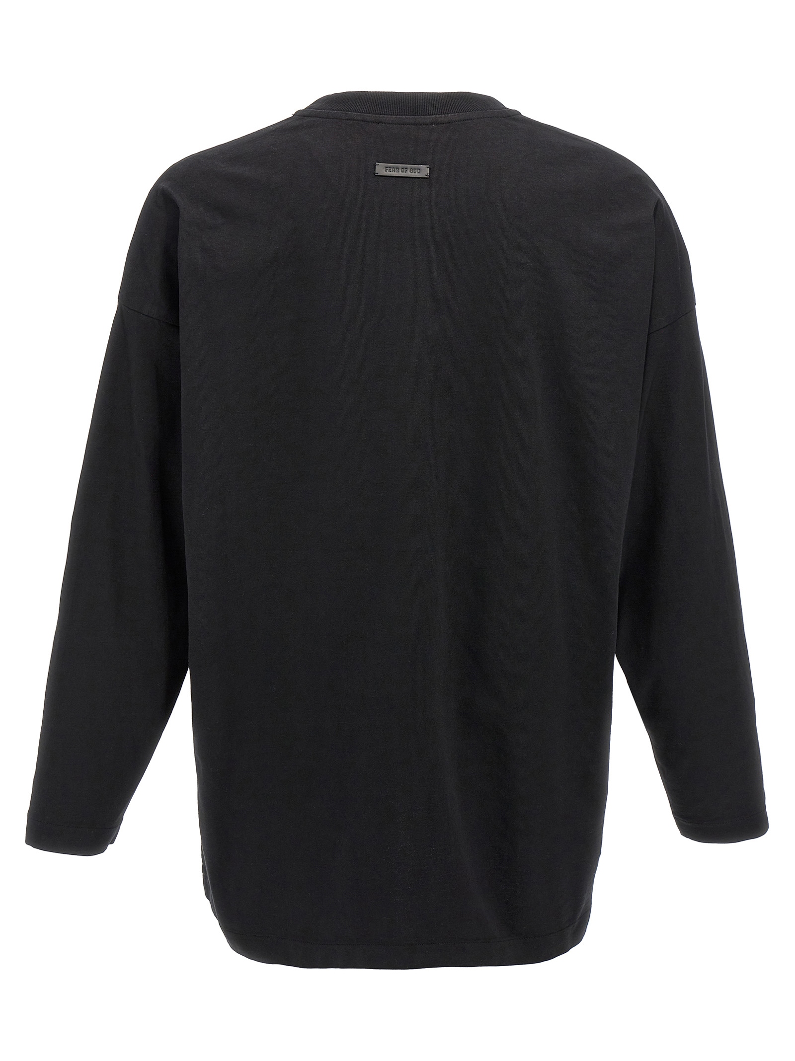 [Fear of God] T-shirts Long Sleeve SS25 FGE2505111HWJBLACK