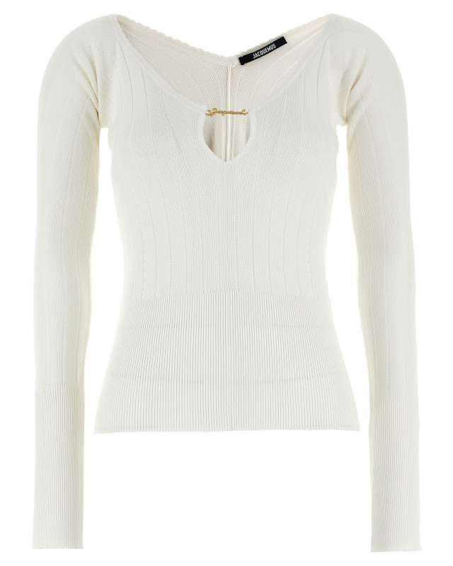 [JACQUEMUS] T-shirts Long Sleeve SS25 24E241KN3572358110