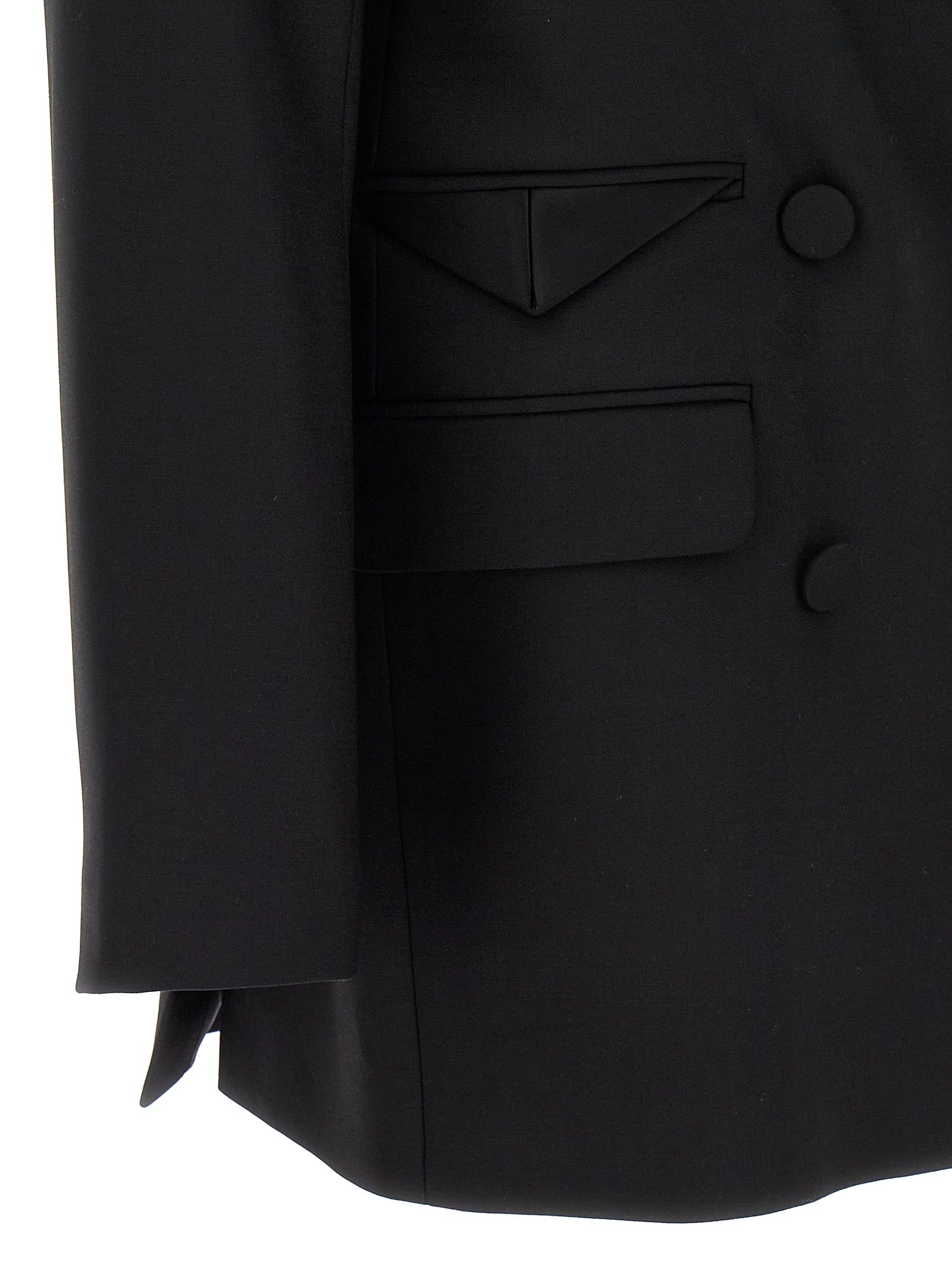 [David Koma] Blazer FW23 AW23DK11JBLACK