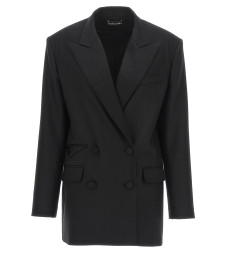 [David Koma] Blazer FW23 AW23DK11JBLACK