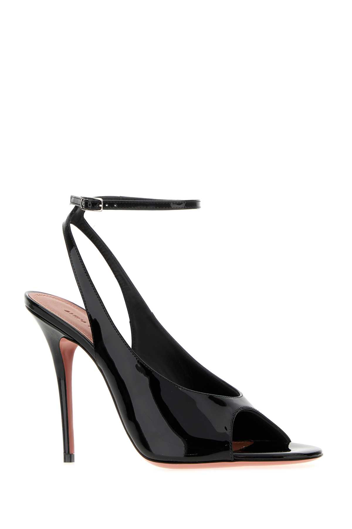 [Amina Muaddi] Pumps FW26 ANOKSANDAL105 BLACKSILVER
