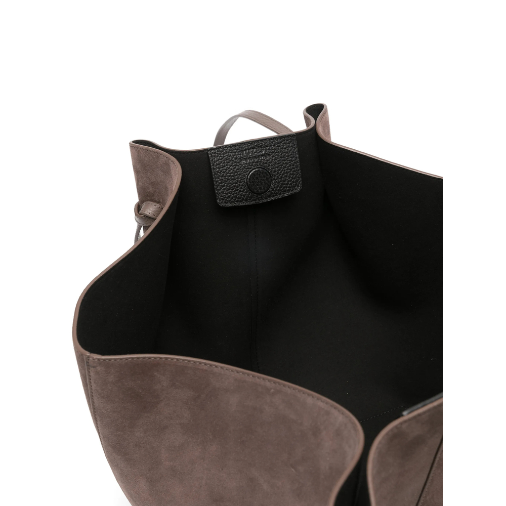 [YUZEFI] Tote bag FW26 LARGE MOCHI SUEDE NUTME