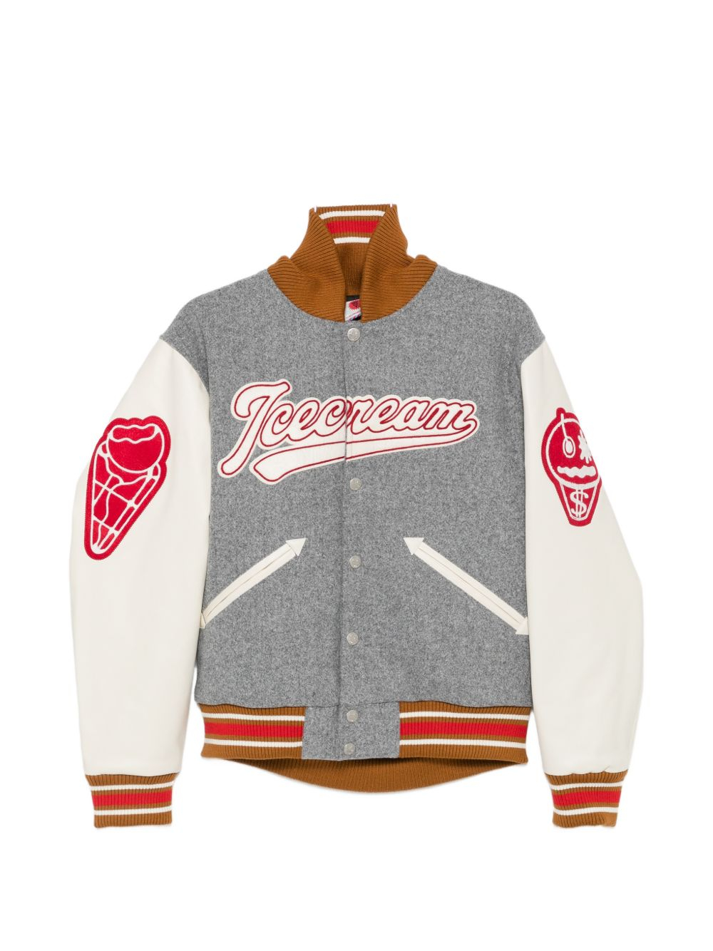 [ICECREAM] Casual Jacket FW26 ICOU26201GREY