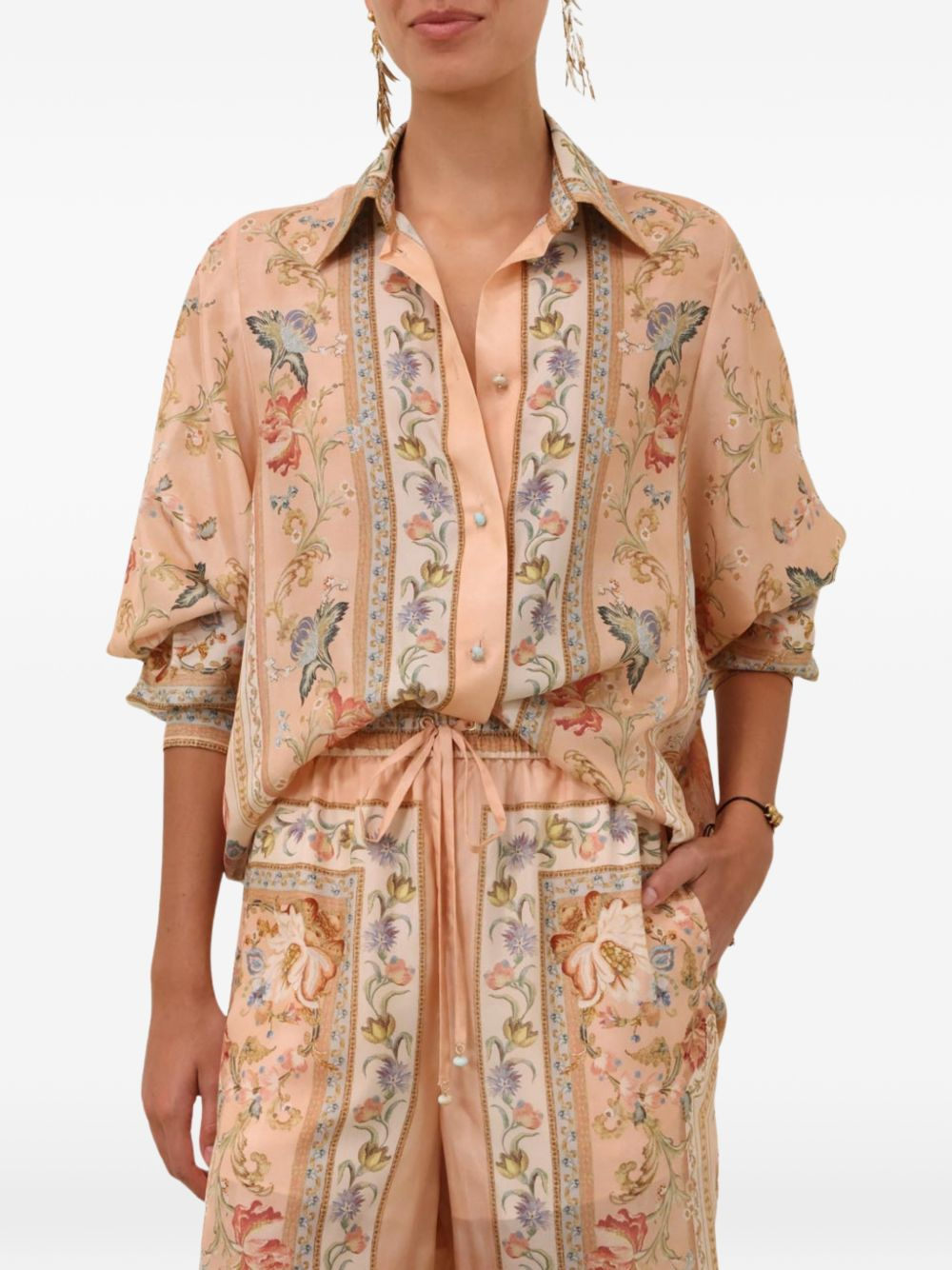 [Zimmermann] Shirts Long Sleeve FW26 6882TSS264PTPF