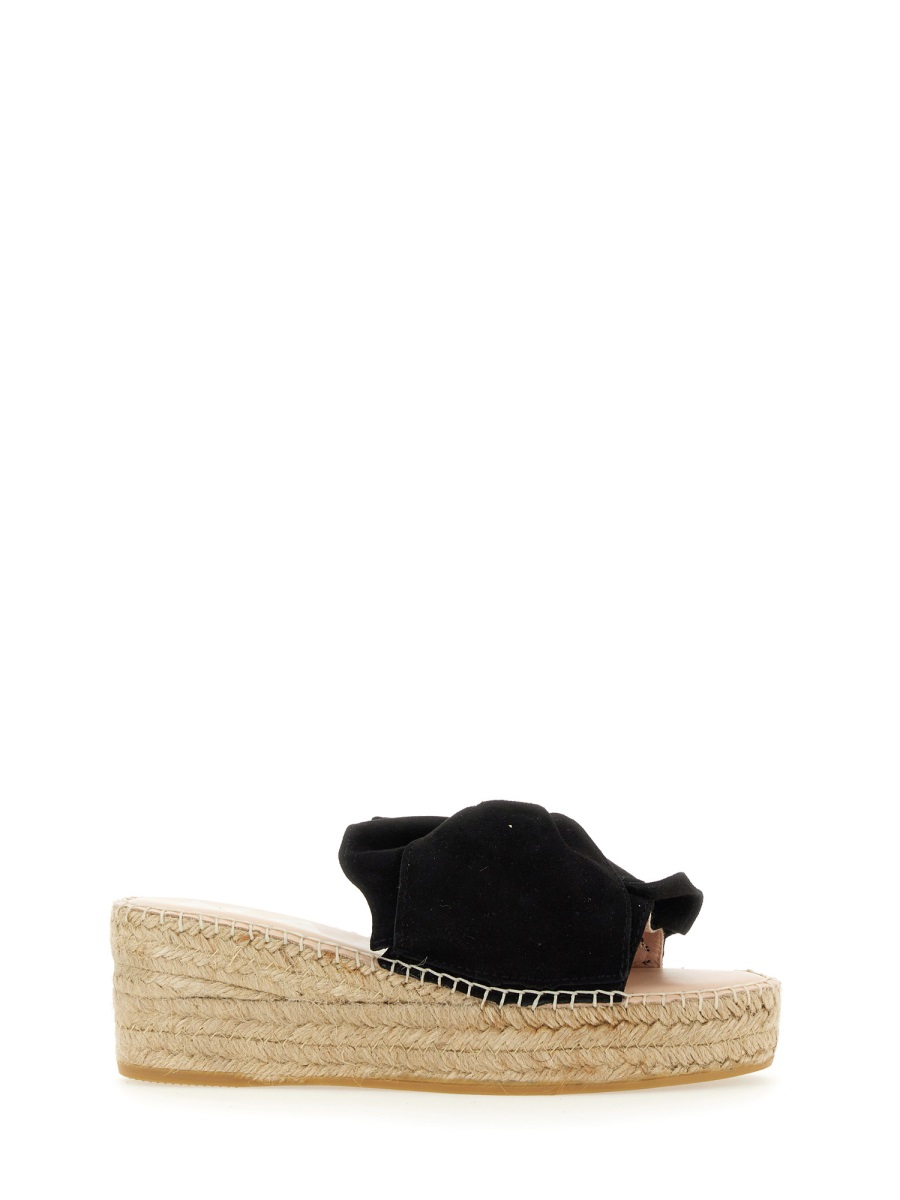 [MANEBI] Espadrille SS24 K1.0WK_SOFTSUEDEBLACK