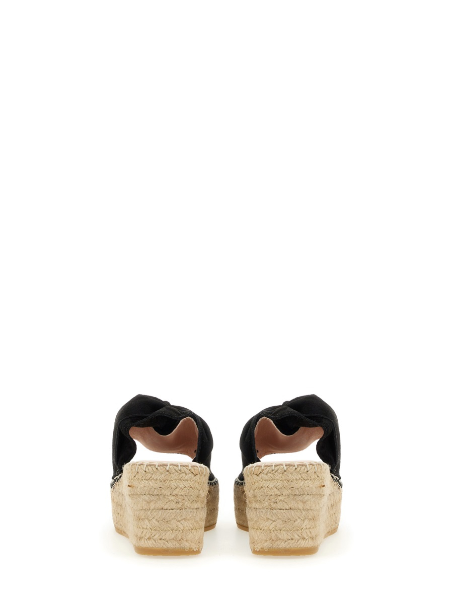 [MANEBI] Espadrille SS24 K1.0WK_SOFTSUEDEBLACK