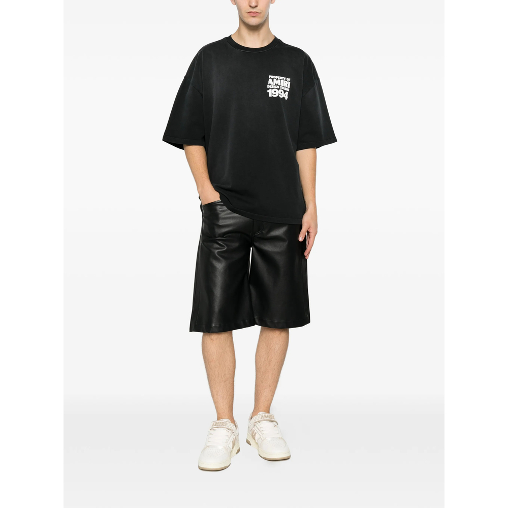 [Amiri] T-shirts Short Sleeve FW26 AMTOJR1160  BLACK