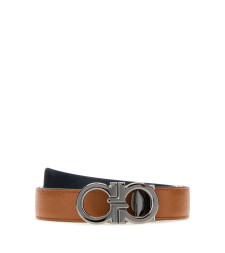 [Salvatore Ferragamo] Belt FW26 670644791058 NATNEWNAVDKB