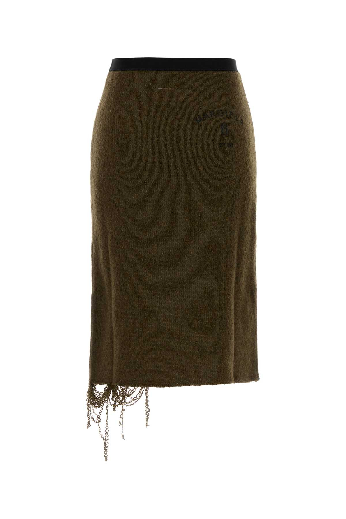 [MM6 Maison Margiela] Midi skirt FW26 S52ME0036M13283 727S