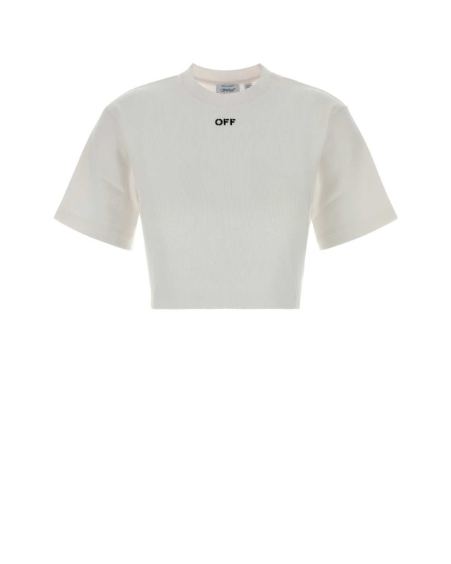 [Off White] T-shirts Short Sleeve FW26 2FA00678T W102