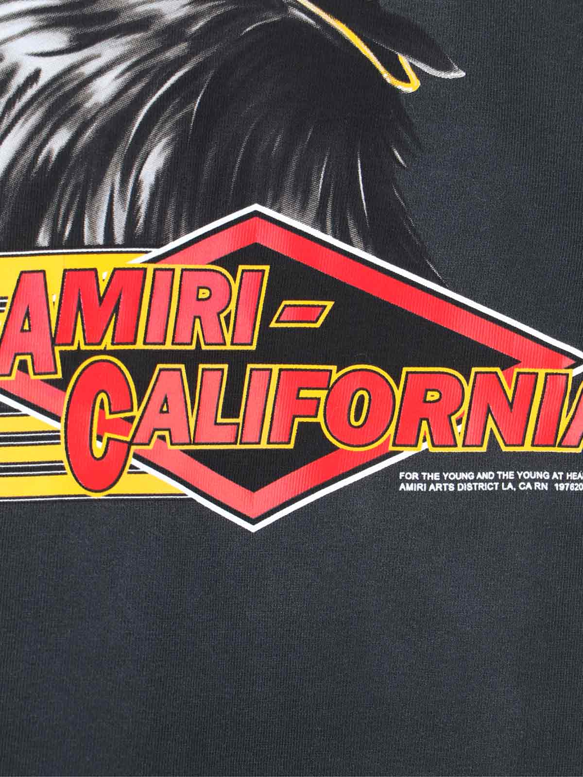 [Amiri] T-shirts Short Sleeve FW25 AMJYTE1209BLACK