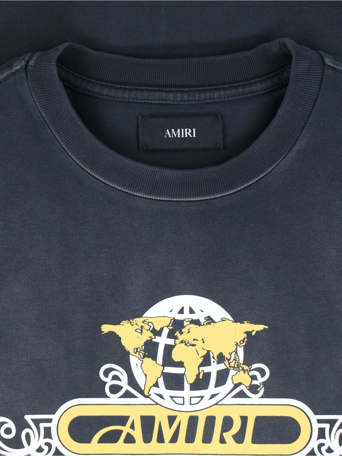 [Amiri] T-shirts Short Sleeve FW25 AMJYTE1207BLACK