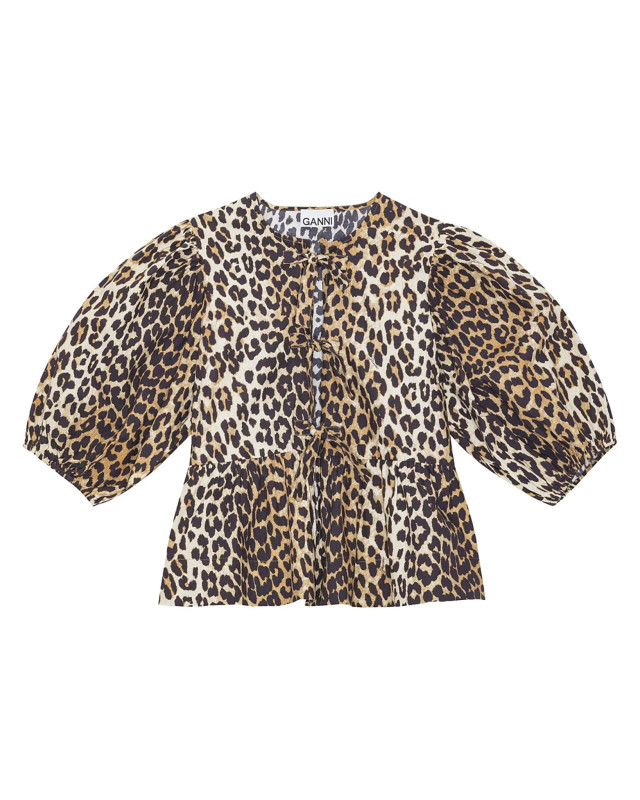 [GANNI] Blouse SS26 F9116943