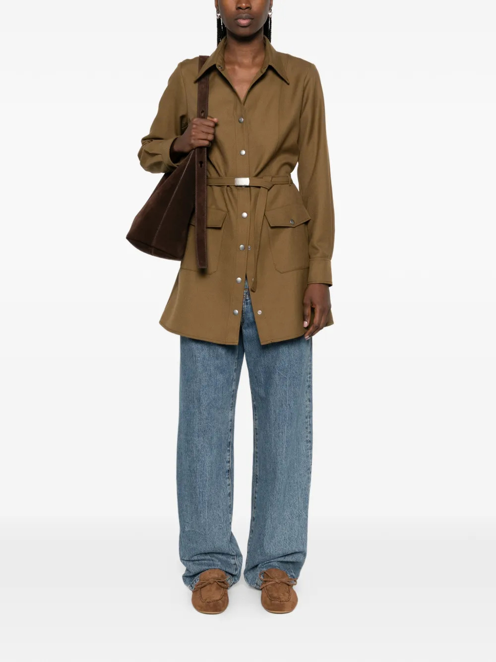 [A.P.C.] Long sleeve dress SS26 PSALPF35247JAA
