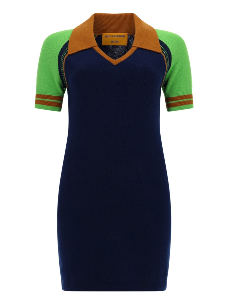 [GUEST IN RESIDENCE] Short sleeve dress SS26 W41230JM_NAVCO