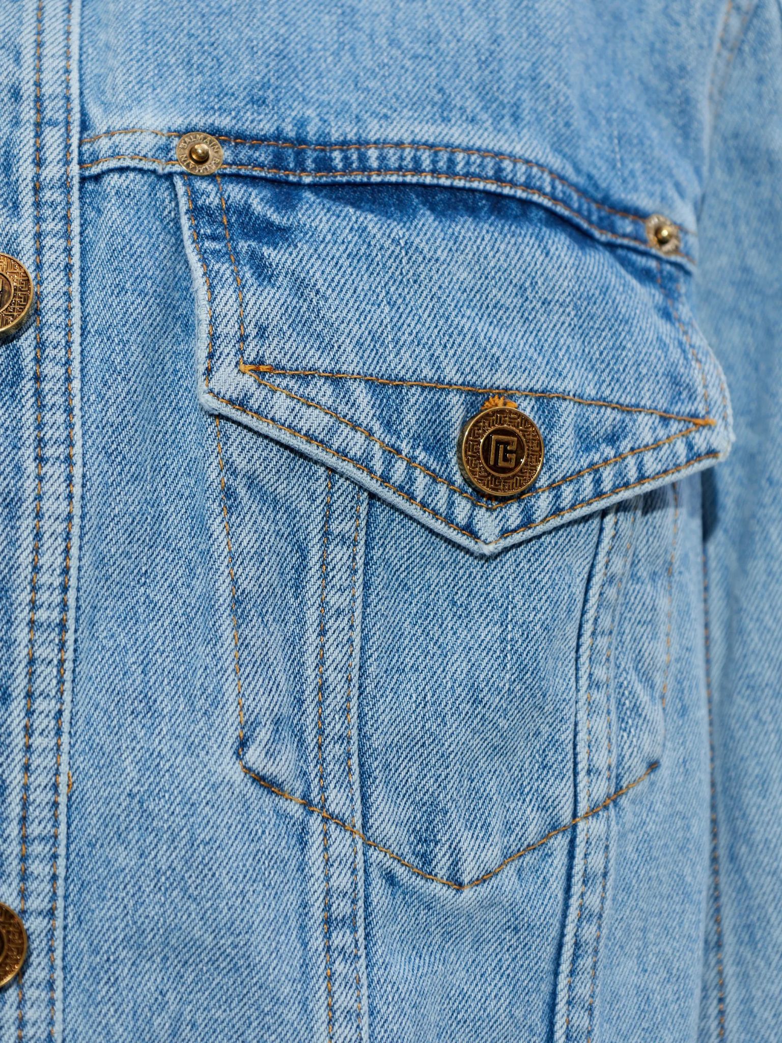 [Balmain] Denim Jacket SS26 GF1TC215DG116FC
