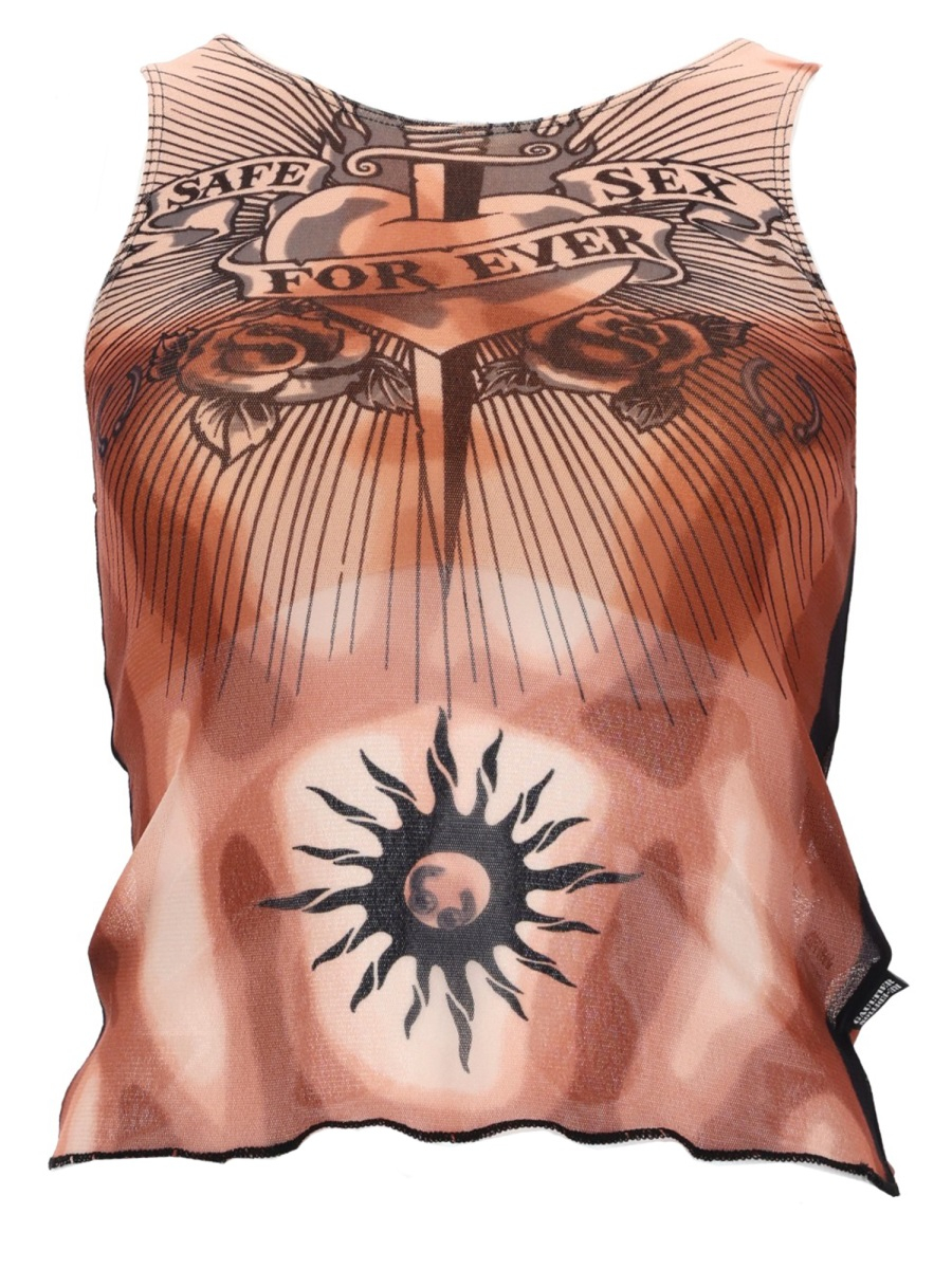 [JEAN PAUL GAULTIER] Tank top SS26 TO457_M026P636000