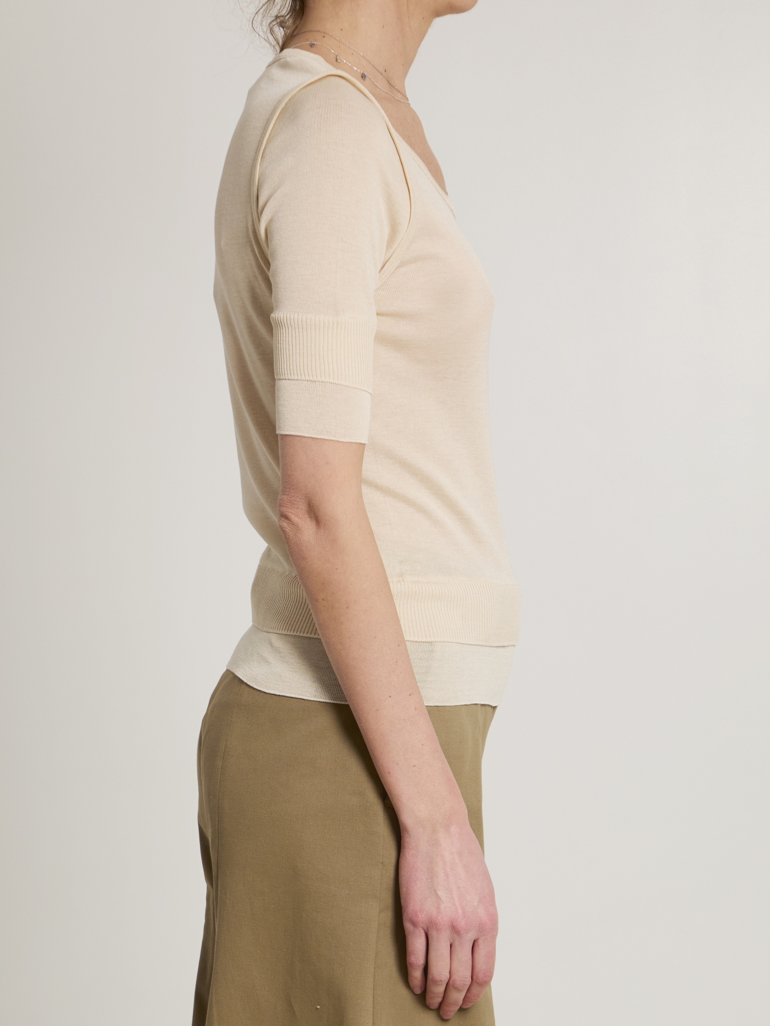 [LEMAIRE] T-shirts Short Sleeve SS26 TS0025_LK1017_WH024