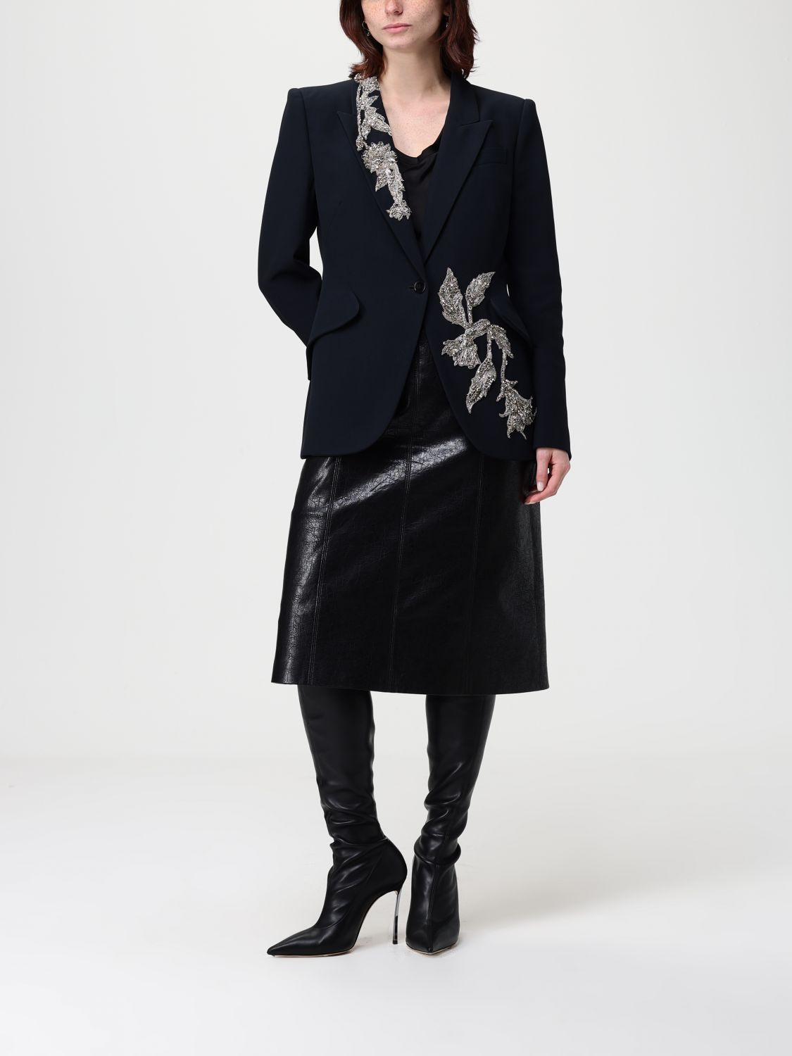 [McQueen] Casual Jacket FW25 830472QEAAA 1000