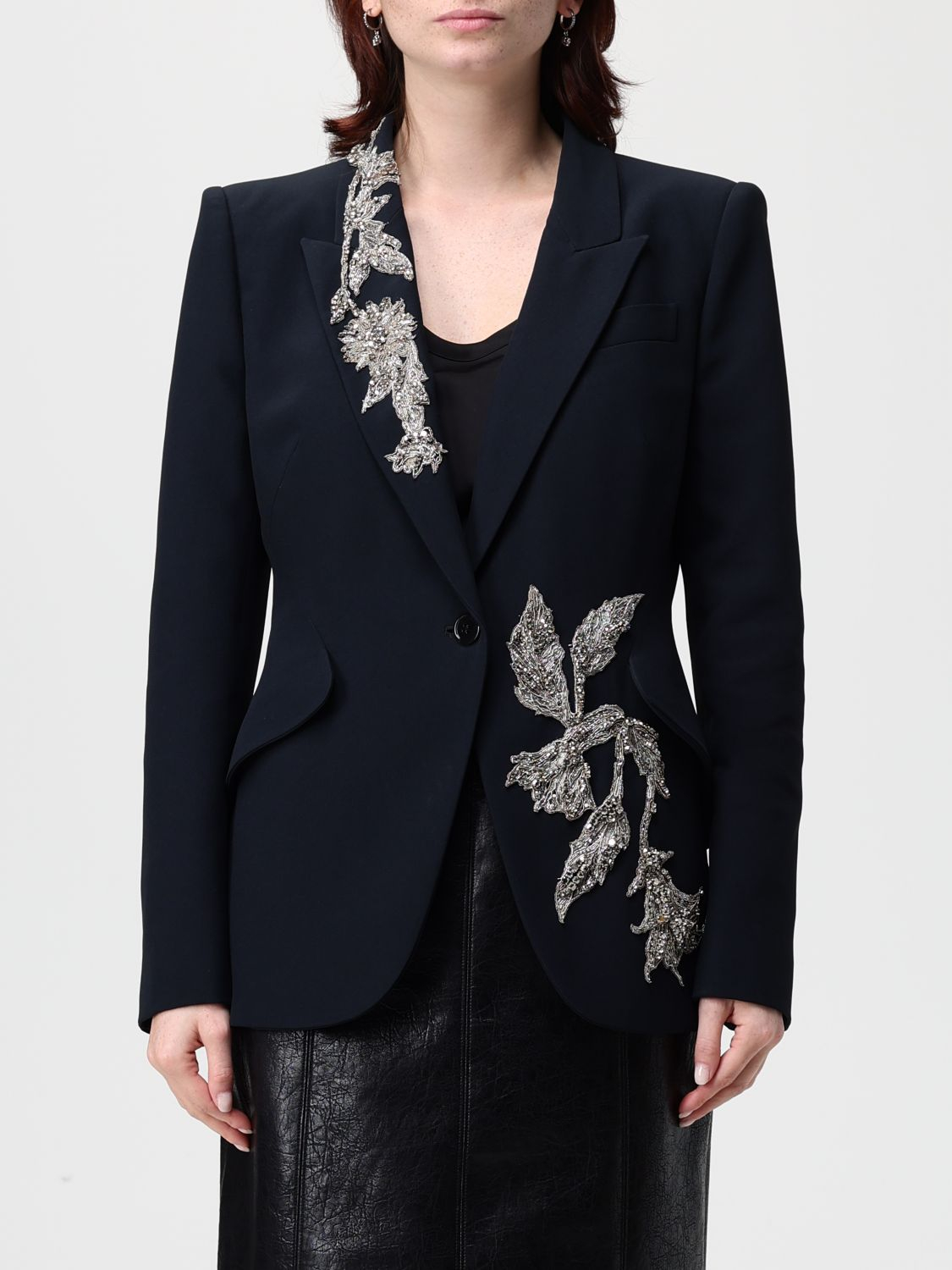 [McQueen] Casual Jacket FW25 830472QEAAA 1000