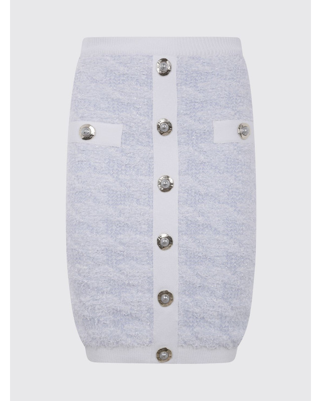 [Balmain] Midi skirt FW25 FF1LC016KI72 SOM