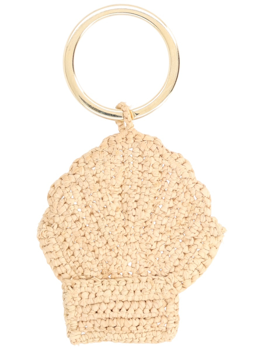 [MANEBI] Keyring SS26 V8.8JN_NATURAL