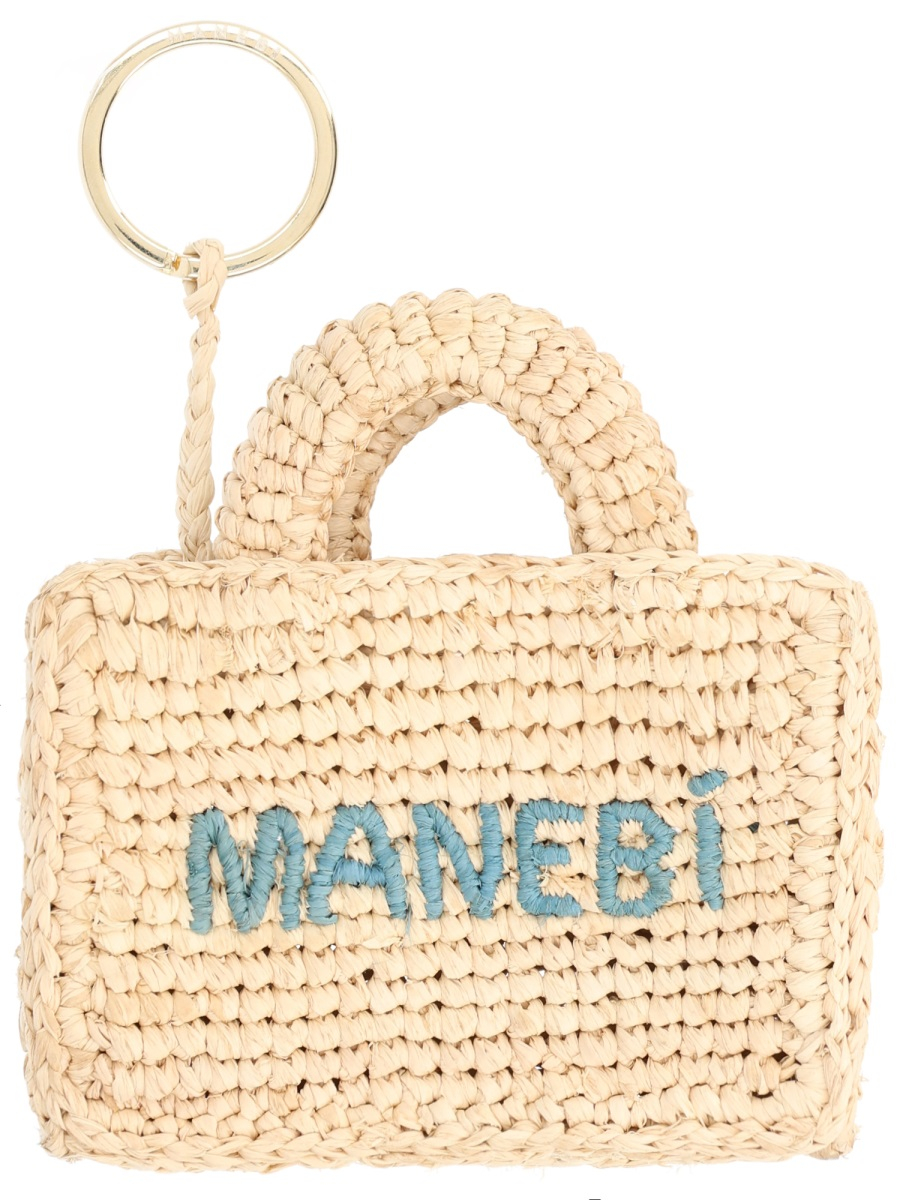 [MANEBI] Keyring SS26 V8.8JP_NATURALINDIGO