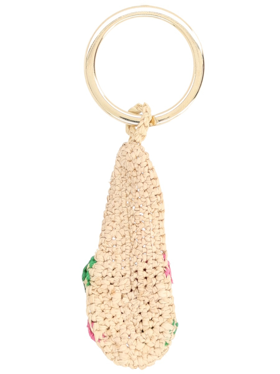 [MANEBI] Keyring SS26 V6.5JM_PINKGREEN