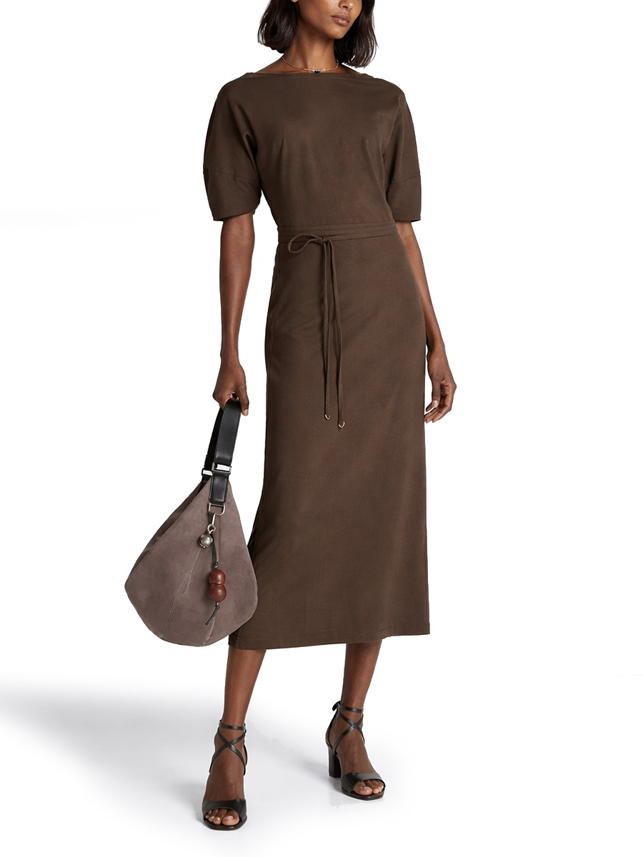 [LEMAIRE] Short sleeve dress SS26 DR1147_LJ1010BR512