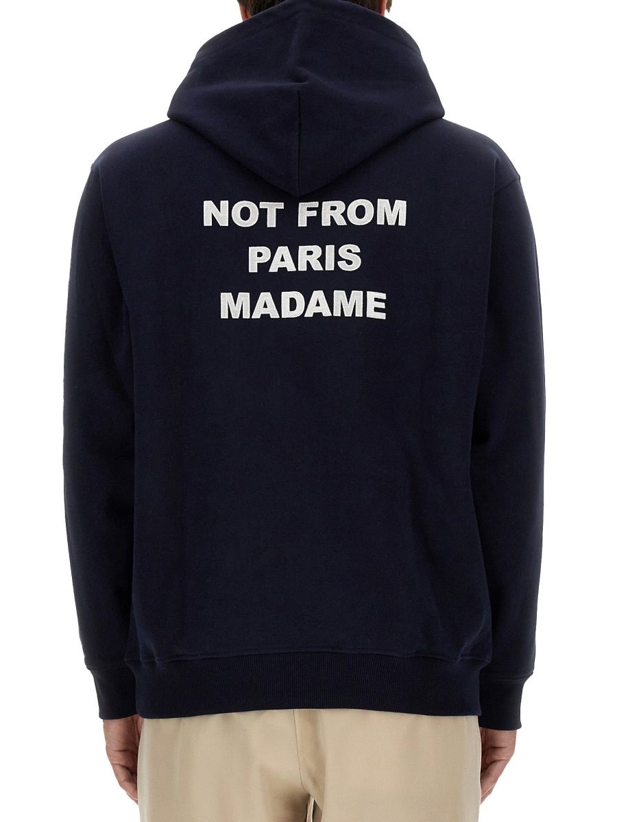 [DROLE DE MONSIEUR] Hoodie SS26 HO162_CO127NAVY