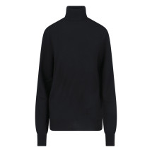 [THE FRANKIE SHOP] Knitwear SS26 EVE THIN TURTLENECK SWEATERBLACK