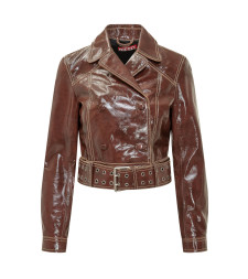 [Diesel] Leather Jacket FW26 A221670SIBQ 77Q