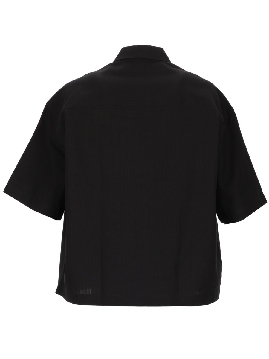 [Studio Nicholson] Shirts Short Sleeve SS26 SANKOSNM-1267_BLACK