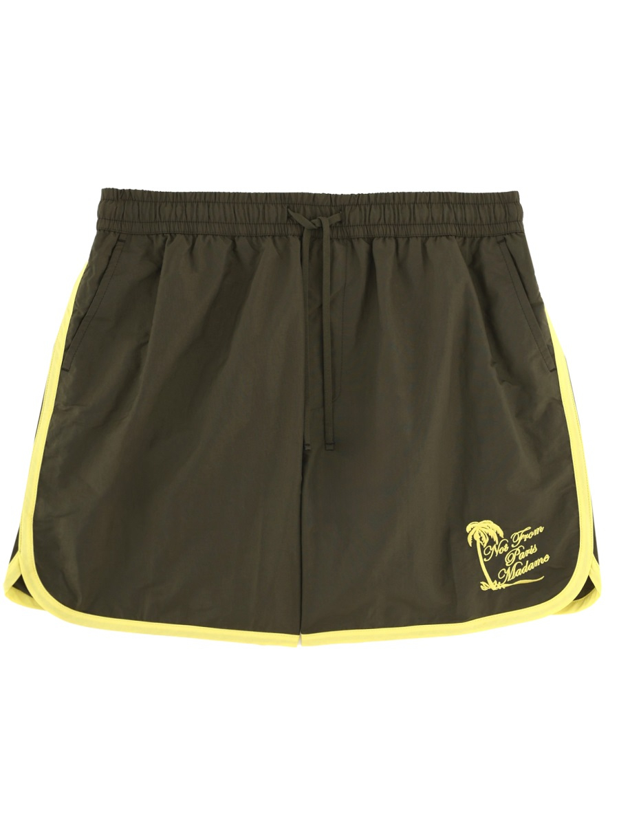 [DROLE DE MONSIEUR] Swim Pants SS26 BS184_PA028KAKI