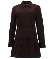 [Staud] Long sleeve dress SS26 R25S2112PO_EART