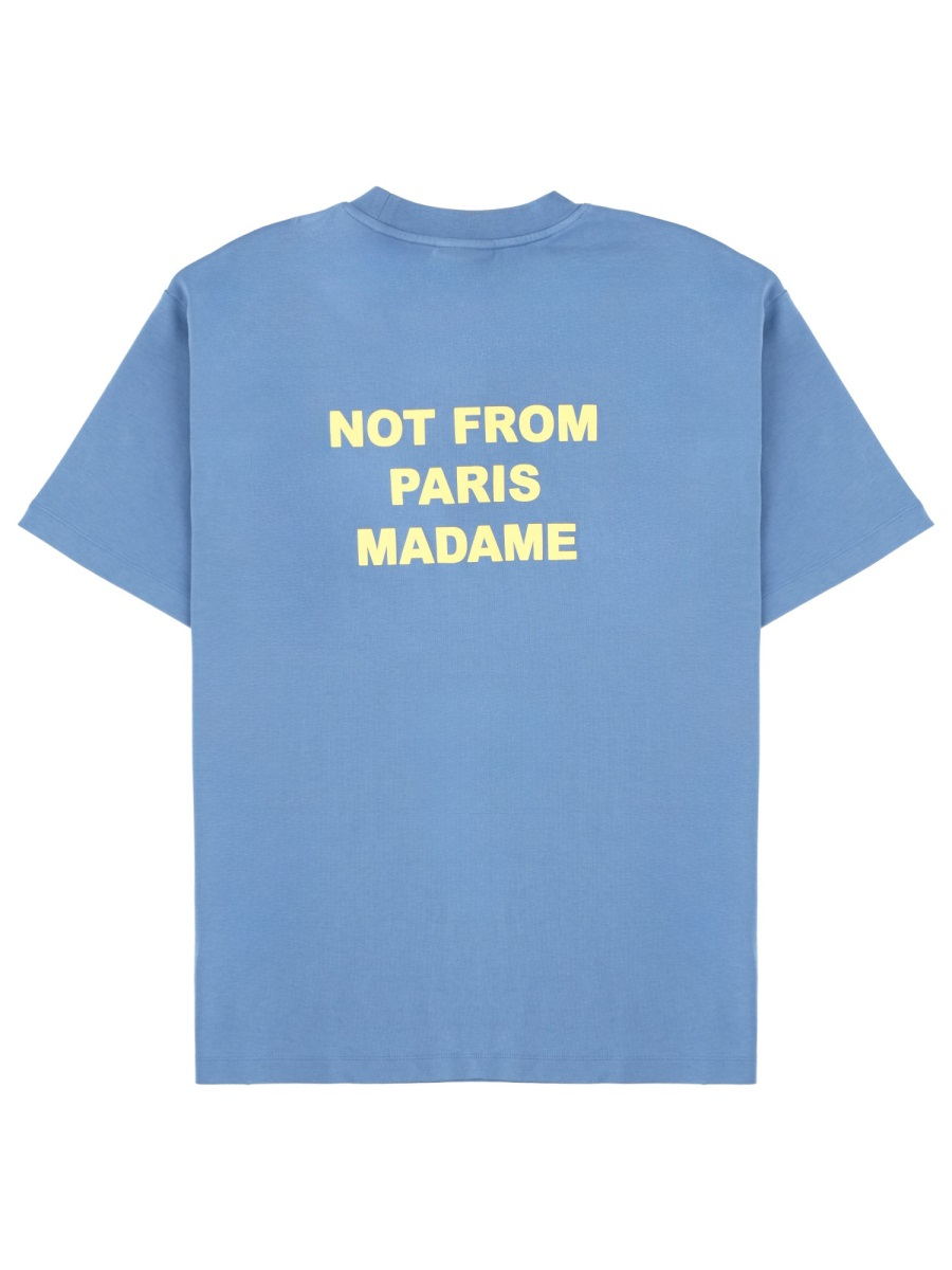 [DROLE DE MONSIEUR] T-shirts Short Sleeve SS26 TS203_CO002ATLANTIC
BLUE
