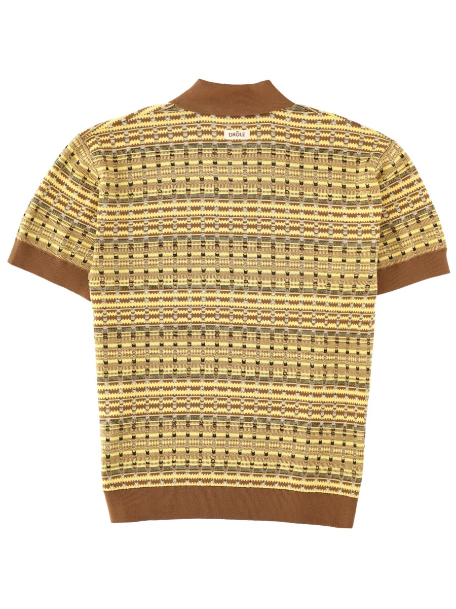 [DROLE DE MONSIEUR] T-shirts Short Sleeve SS26 PO207_CO209YELLOW