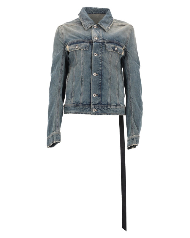 [RICK OWENS DRKSHDW] Denim Jacket SS26 DS01F4701_DWB06