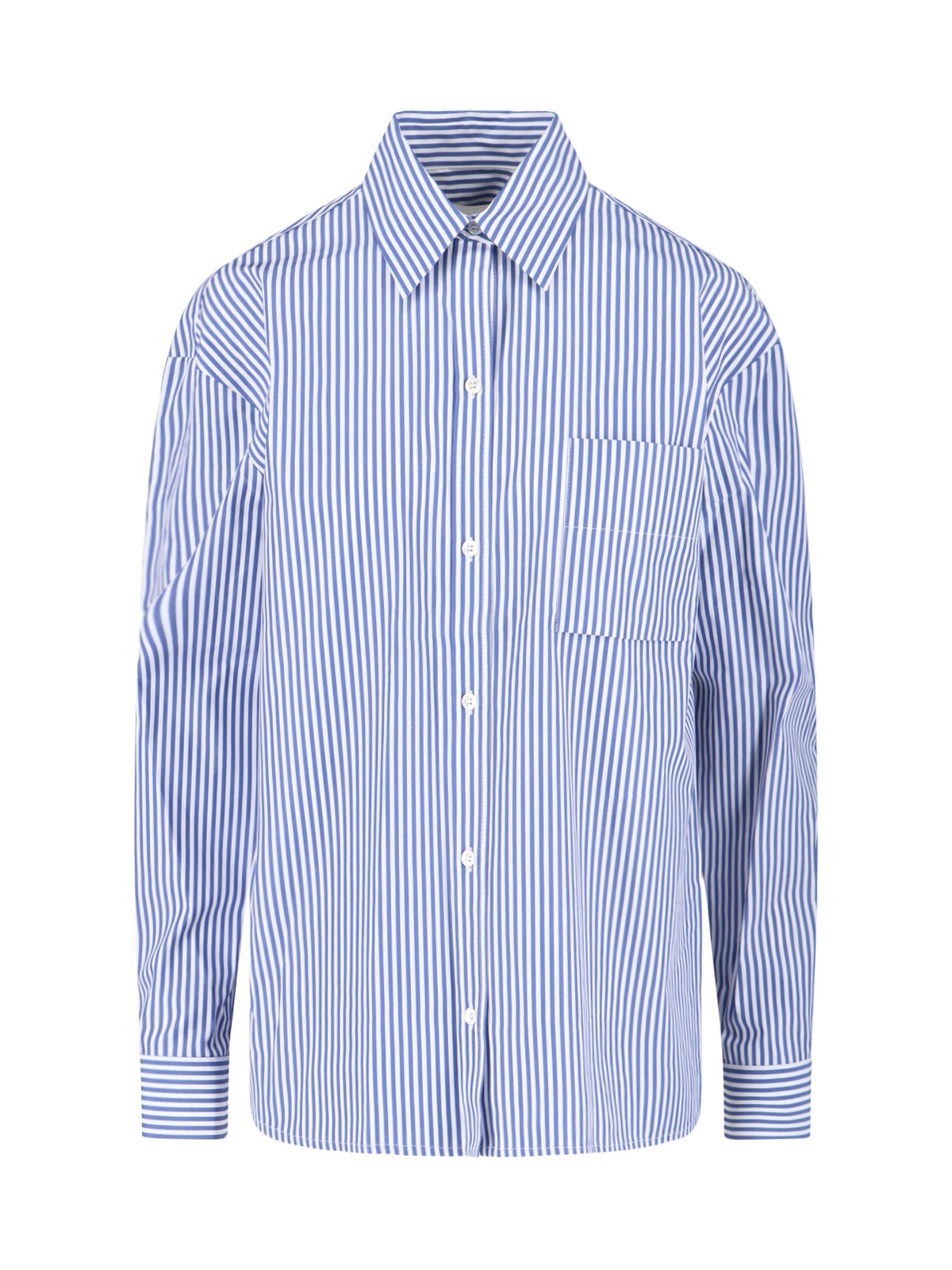 [SIBEL SARAL] Shirts Long Sleeve FW25 IMNY SHIRTBLUE WHITE STRIPE