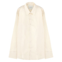 [Studio Nicholson] Shirts Long Sleeve SS26 VIEWSNM-1126_AMBERSTRIPE