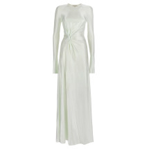 [VICTORIA BECKHAM] Long sleeve dress SS26 1126WDR007087A_ALOE