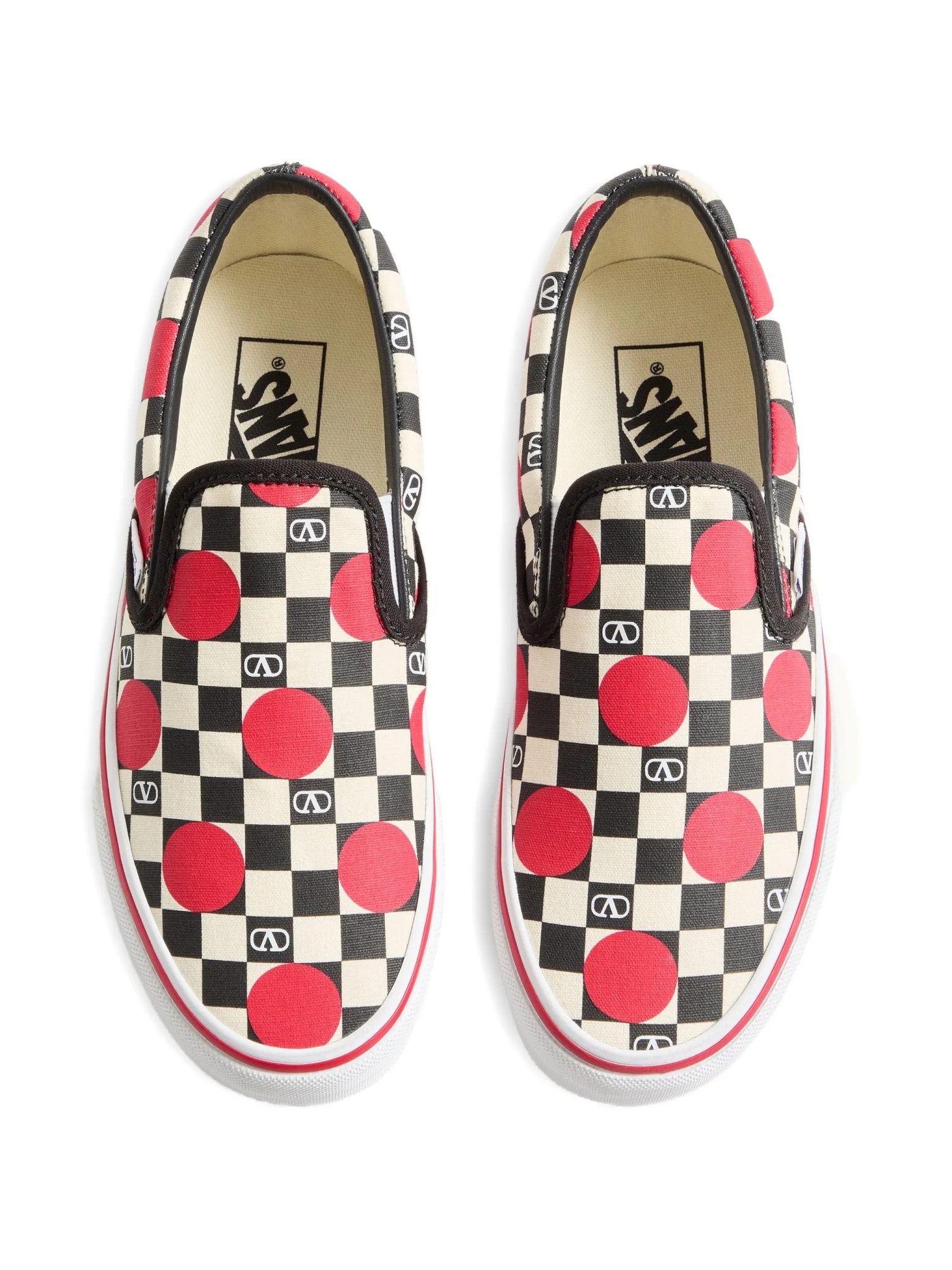 [Vans X Valentino] Sneakers SS26 8W2S0NY9WHXBAG