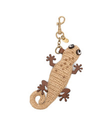 [Anya Hindmarch] Keyring SS26 203791NATURAL
