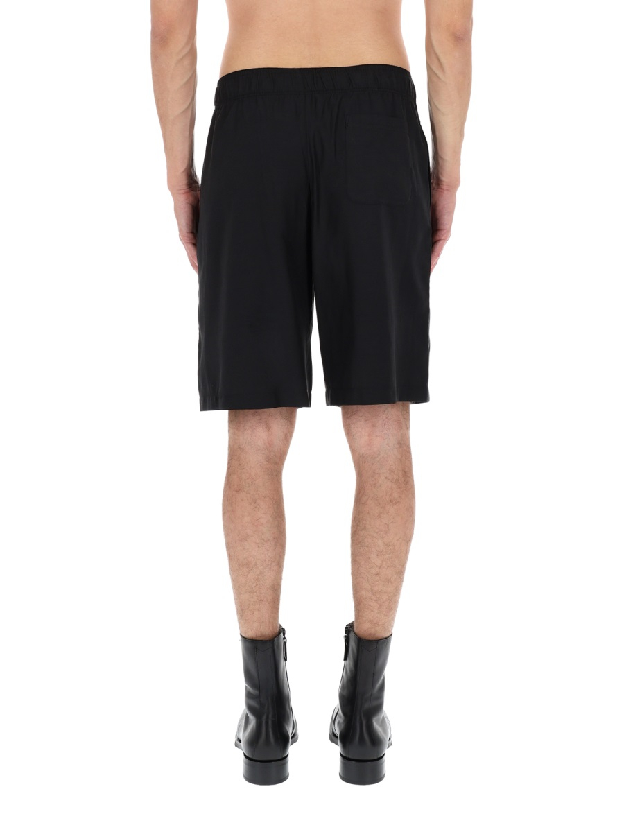 [Our Legacy] Shorts SS26 M2264LSB_STILLBLACKCALMCUPROCOTTON