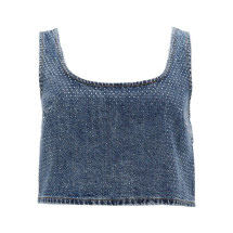 [Self-portrait] Tank top SS26 RS26-826T-BL_BLUE