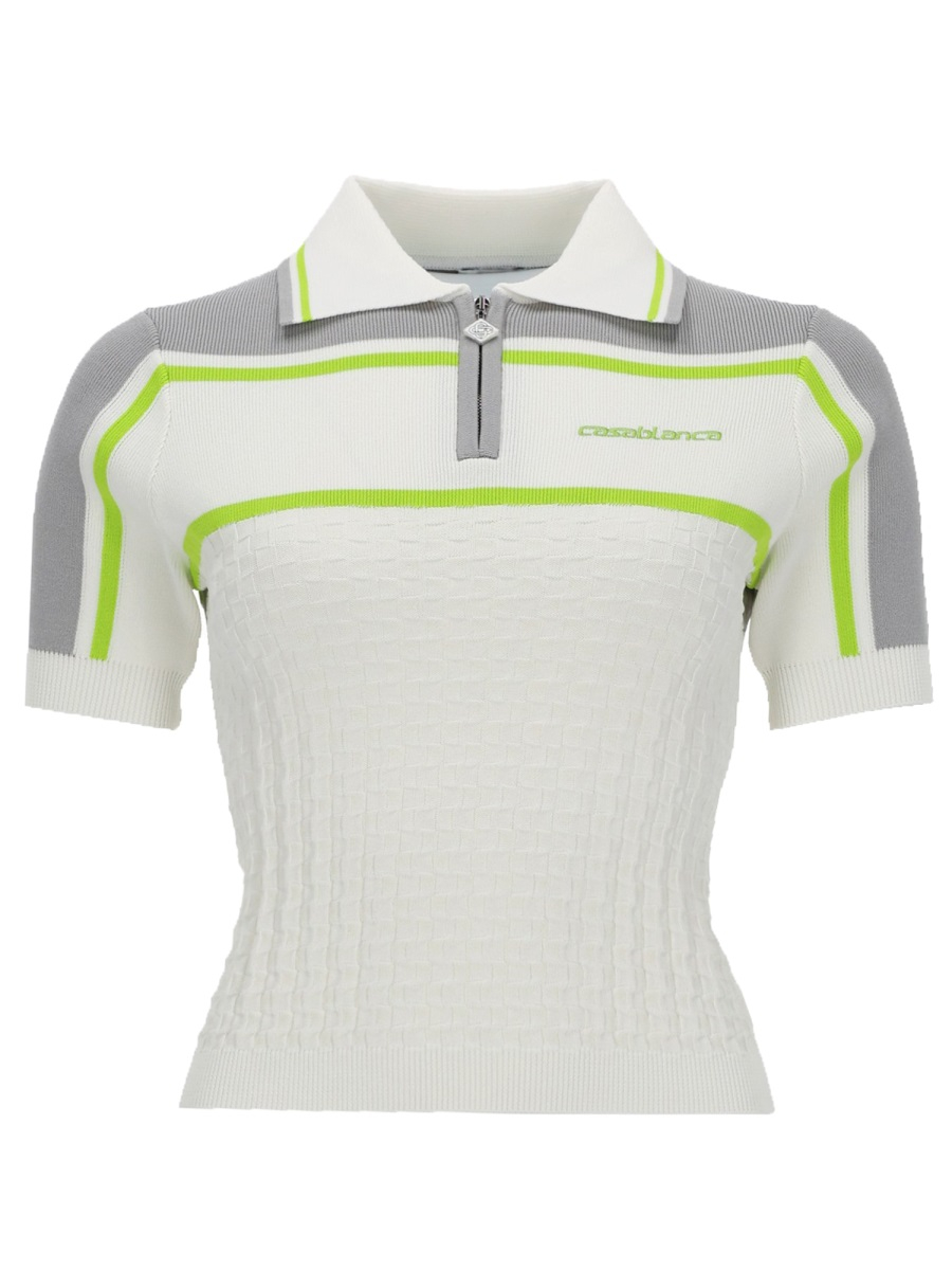 [Casablanca] Shirts Short Sleeve SS26 W-SP26-KW-1247_01WHITE
