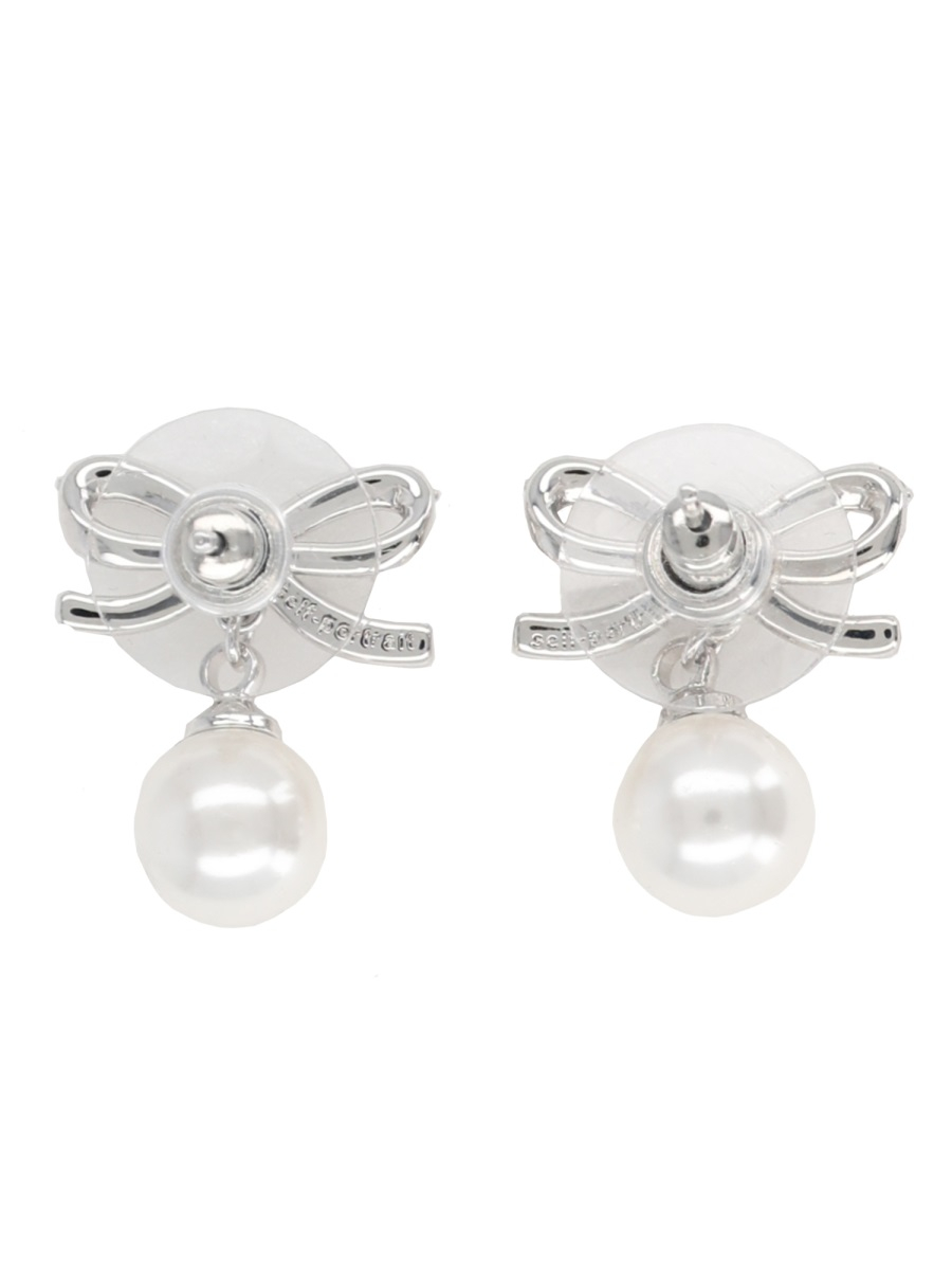 [Self-portrait] Earring SS26 RS26-611E-P_SILVER