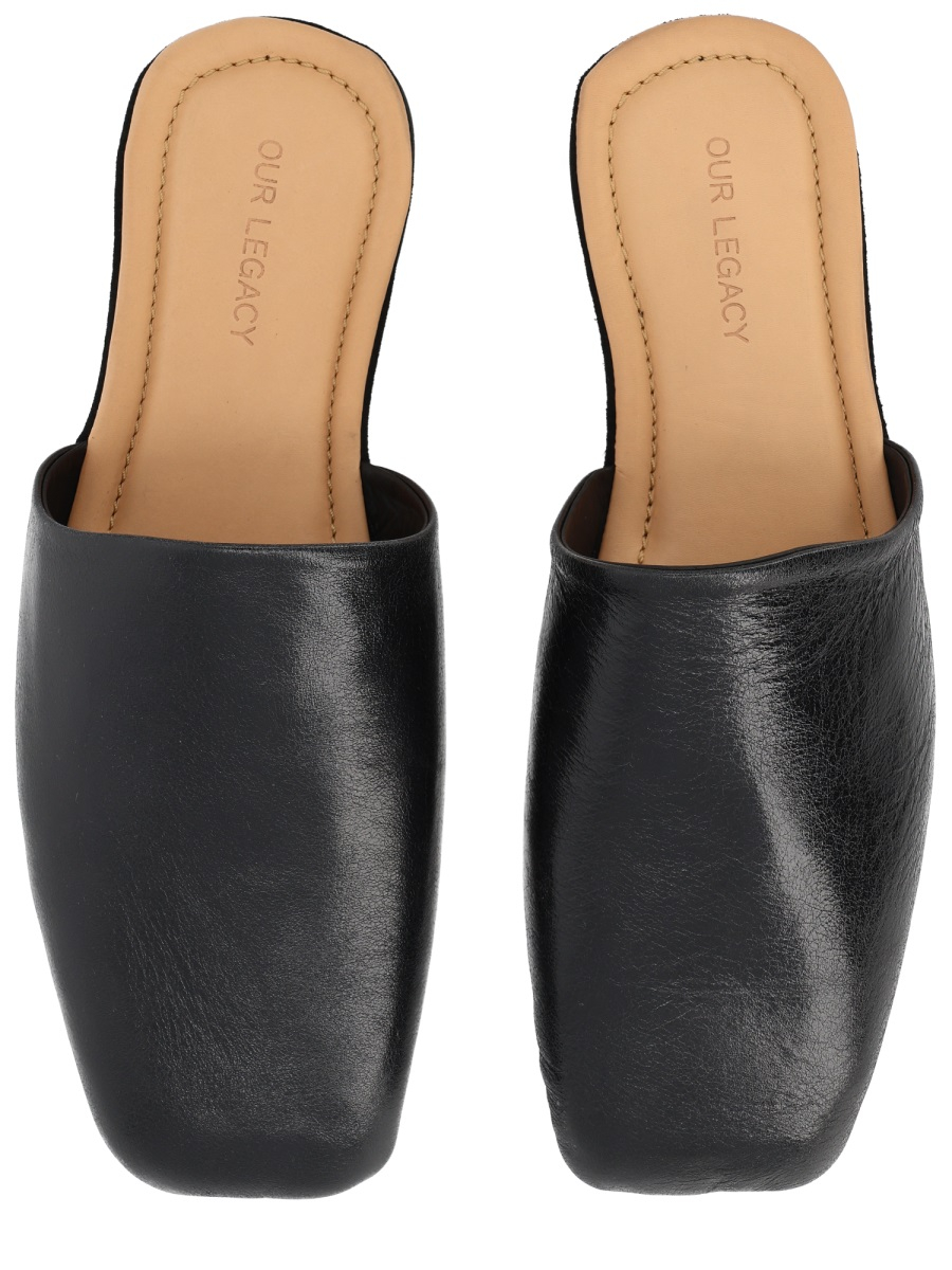 [Our Legacy] Espadrille SS26 A2257CSS_SOMBRESATINBOVINE