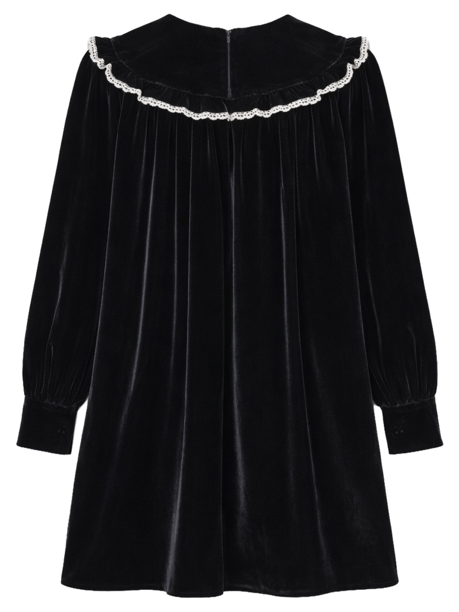 [GANNI] Long sleeve dress SS26 A1030110_099