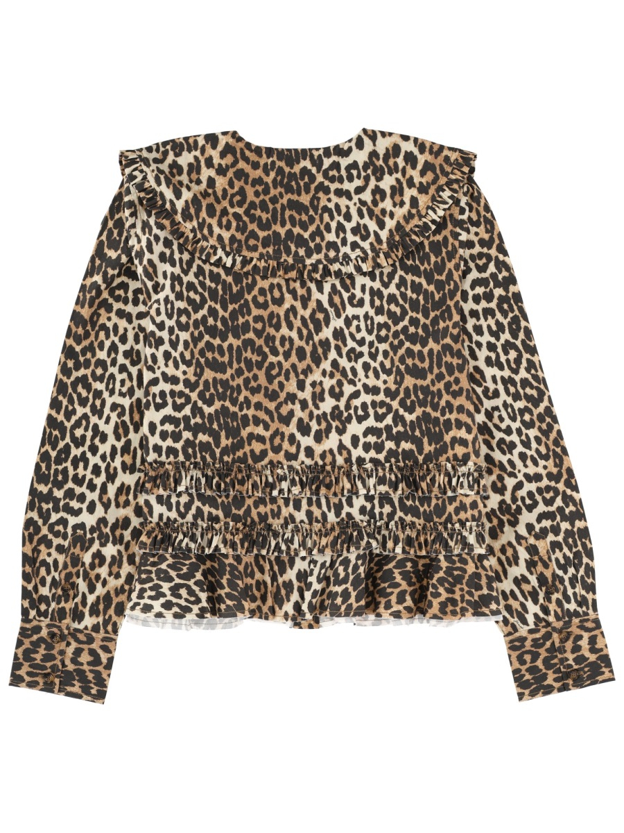 [GANNI] Shirts Long Sleeve SS26 A1040119_859